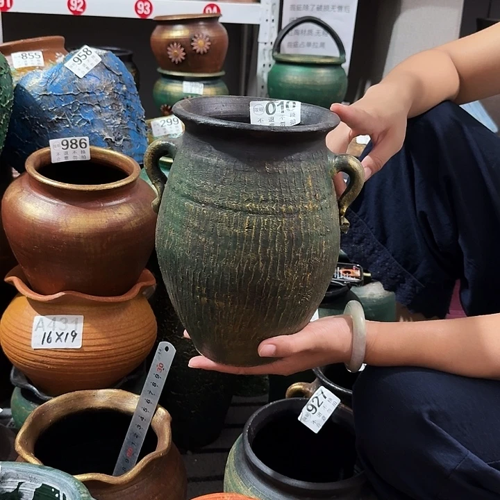 金绿双耳010高度24口径14