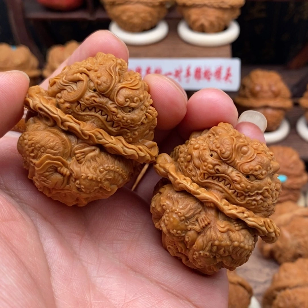 核桃手串/手链?唐狮