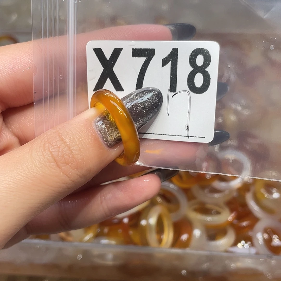 玛瑙/玉髓未镶嵌戒指718