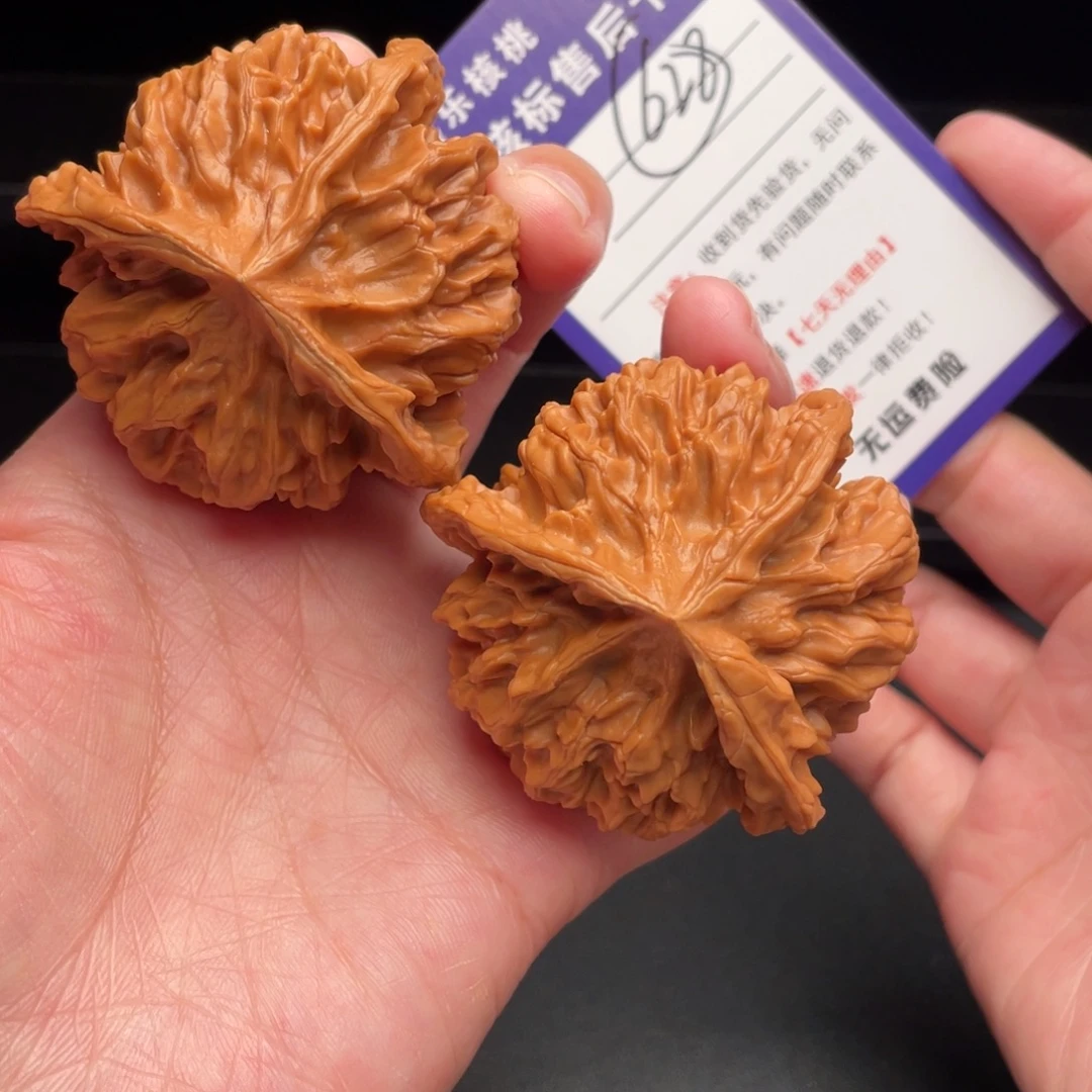 把件文玩核桃帝王三棱53