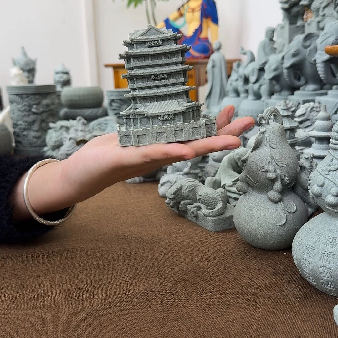 石材青砂石超然楼