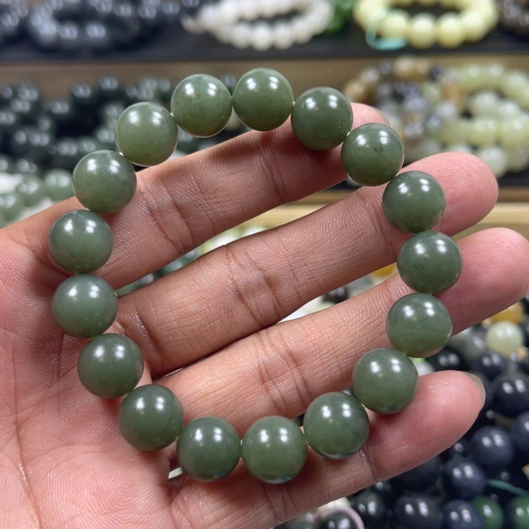 和田玉手串未镶嵌