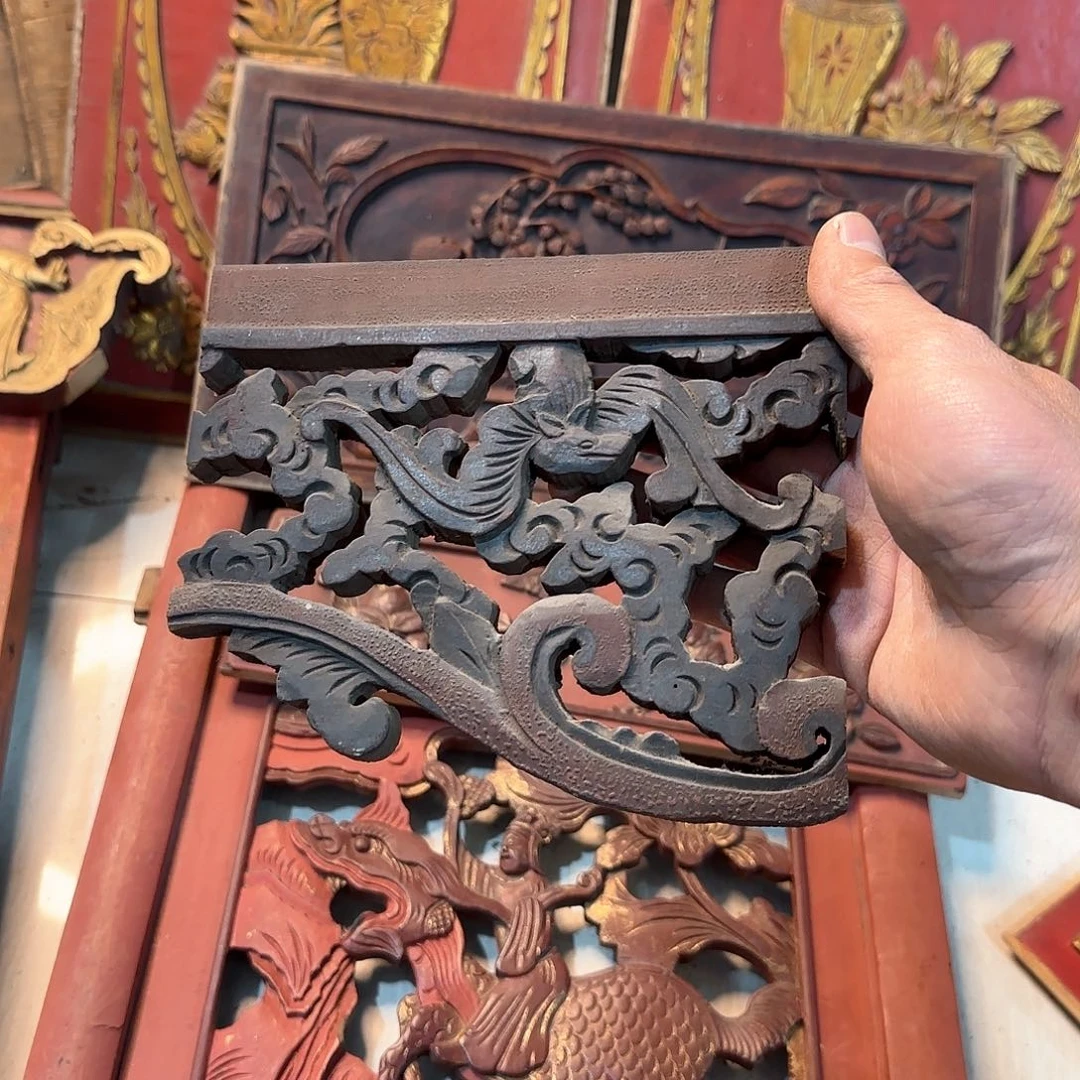 木汉****者老木雕艺术的设计风格