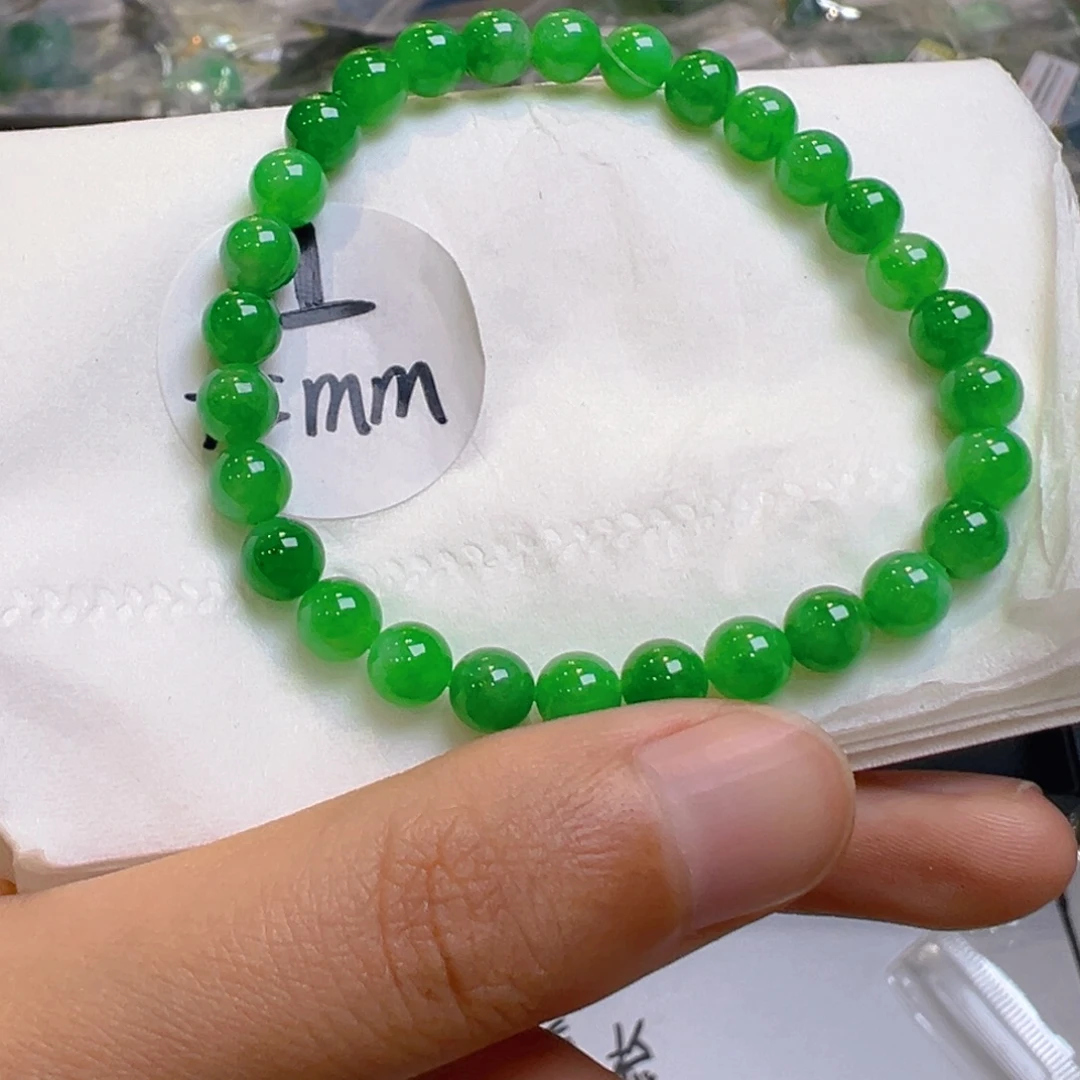 翡翠未镶嵌手链翡翠