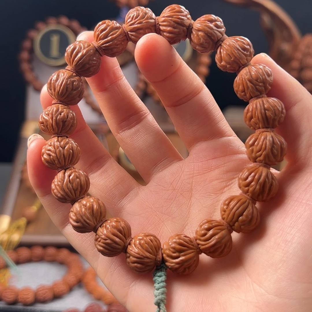 吊坠桃核14野生金蟾