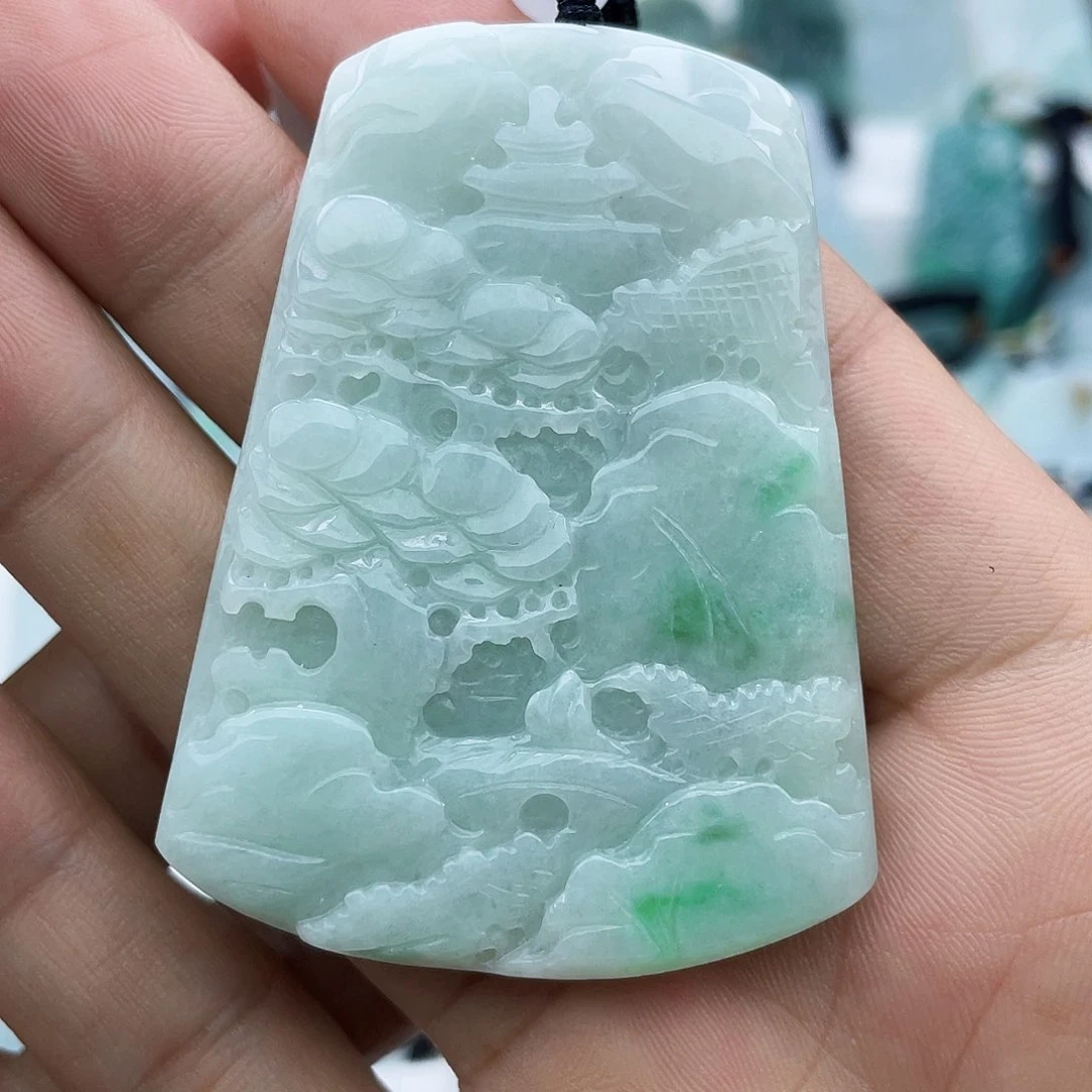 颈饰未镶嵌翡翠翡翠