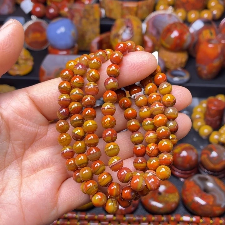 玛瑙/玉髓未镶嵌手串