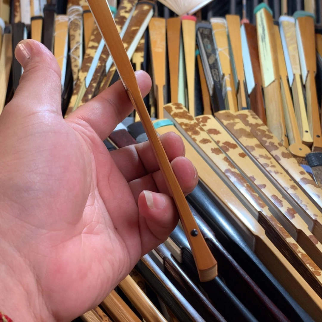 【闪购商品】扇子手工制作马牙头折扇