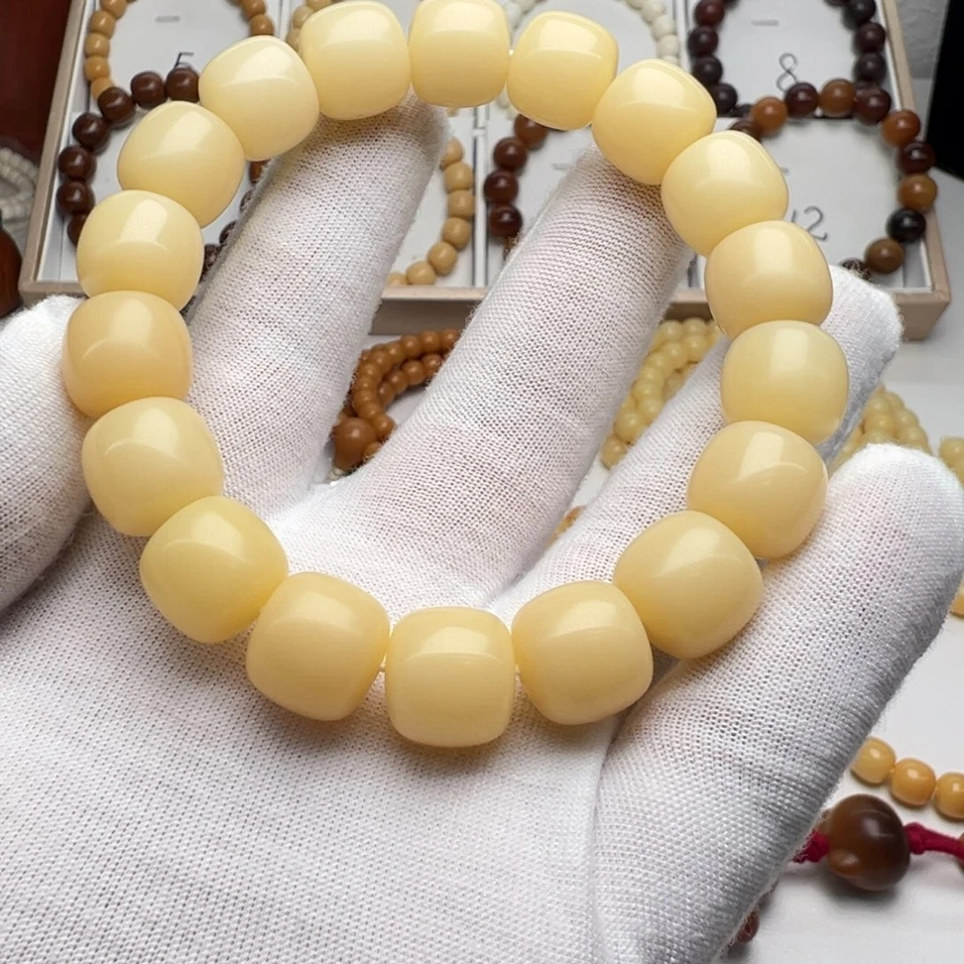 手串菩提根/象牙果卡14 鬼工干磨天然菩提根S11