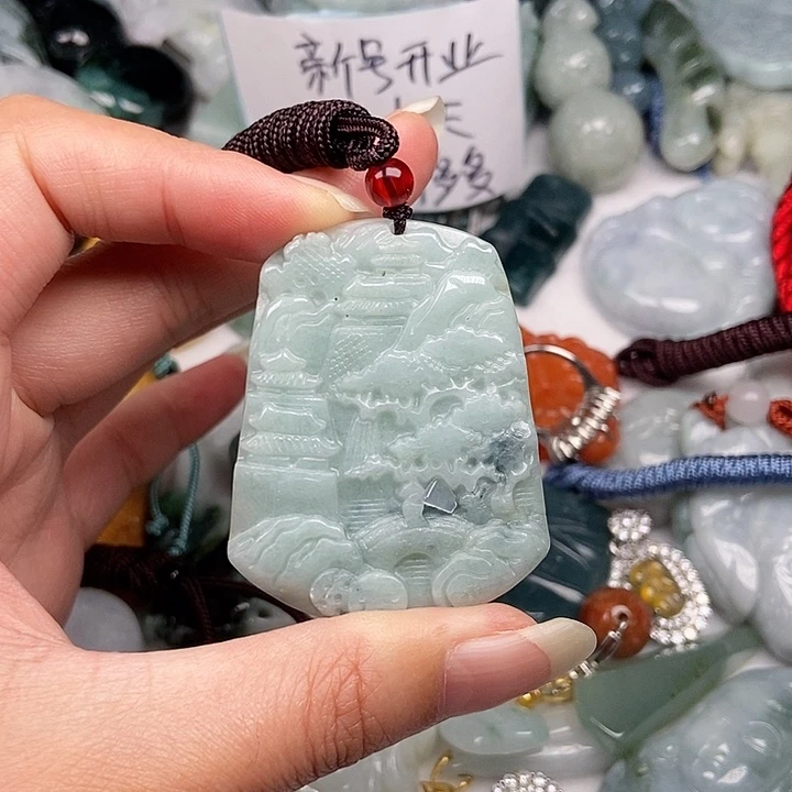 未镶嵌挂件翡翠翡翠