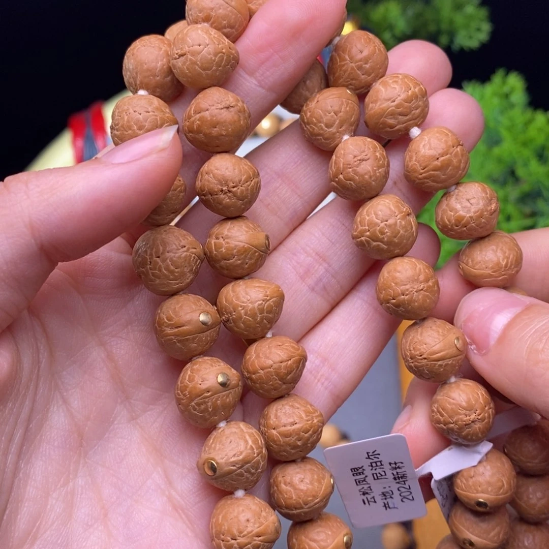 凤眼菩提手串12➕铜手持