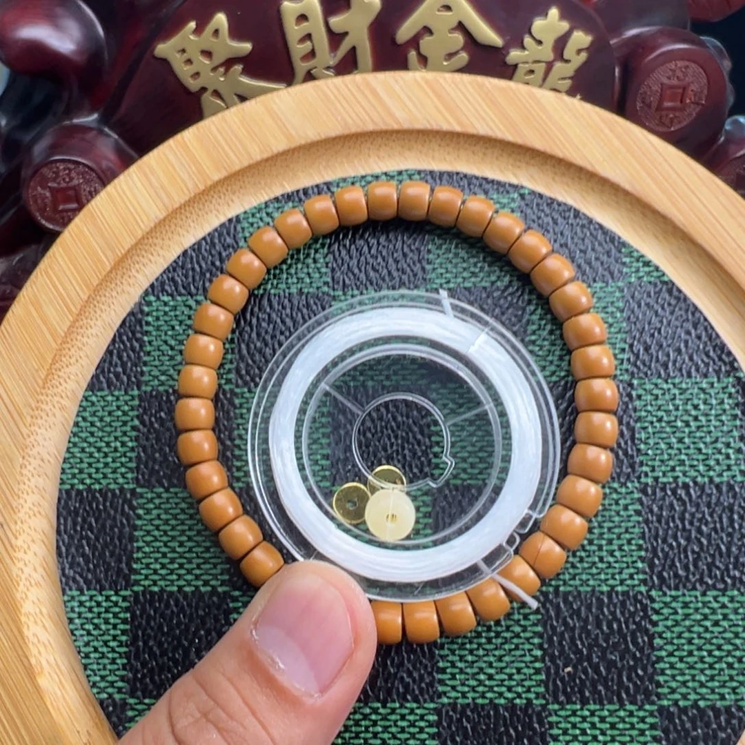 橄榄核吊坠0.63核尖手串