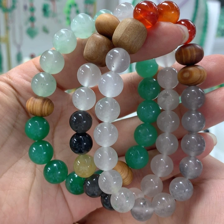 石英质玉手链未镶嵌