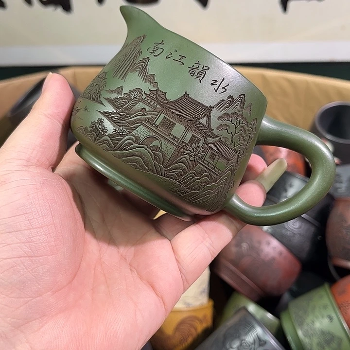 茶杯紫砂全手工紫砂主人杯