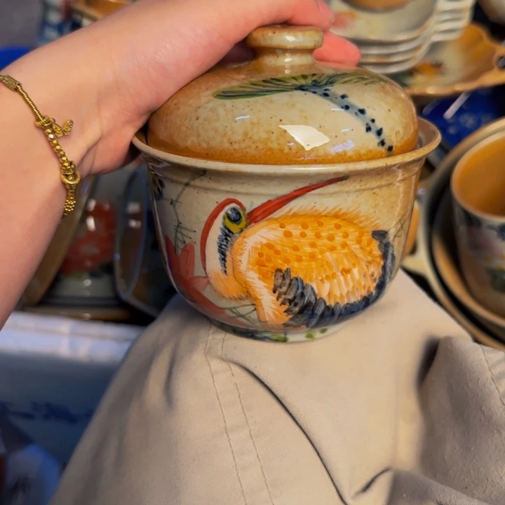 瓷片景德镇陶瓷手工手绘