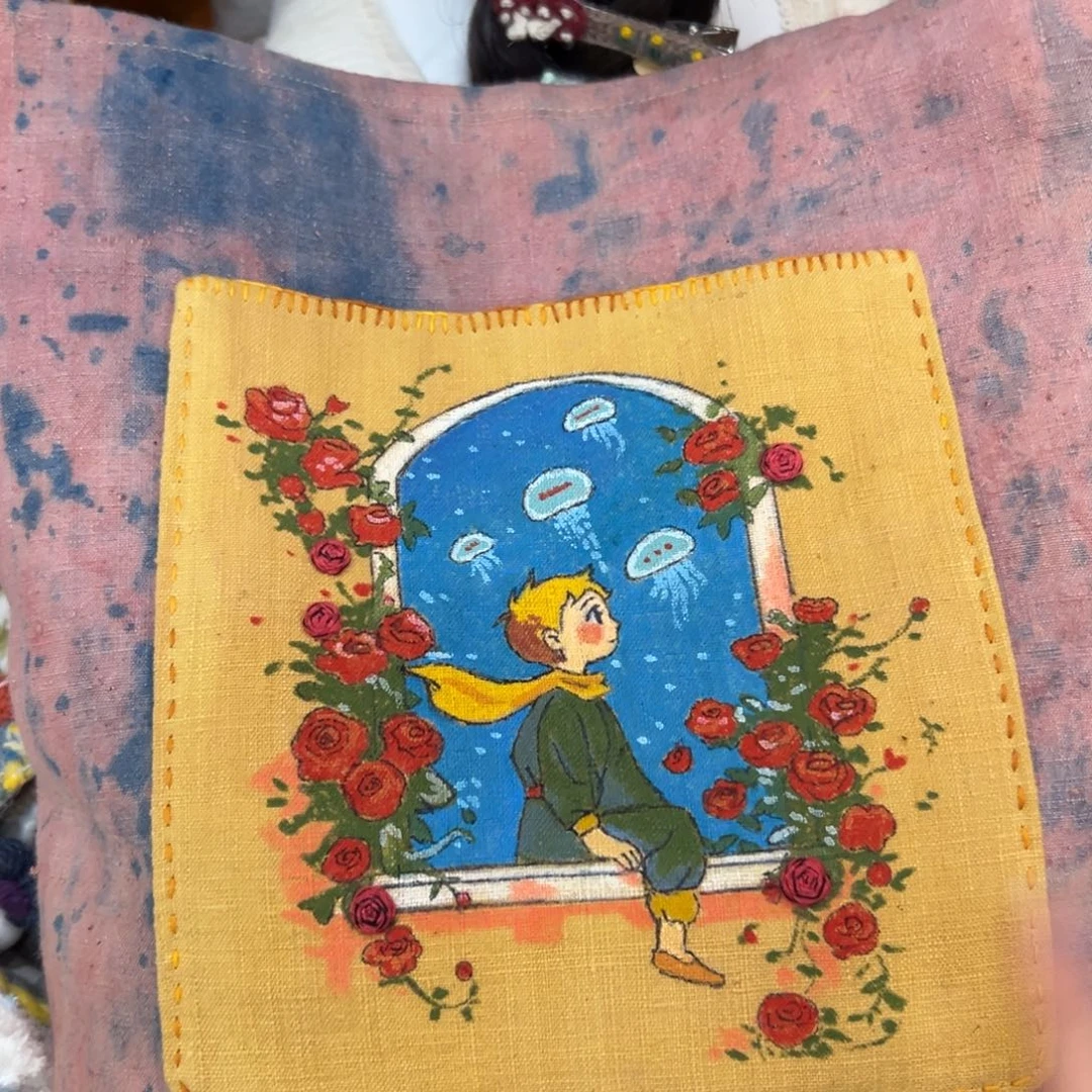 毛绒钩织刺绣手工包包玩偶居家用品