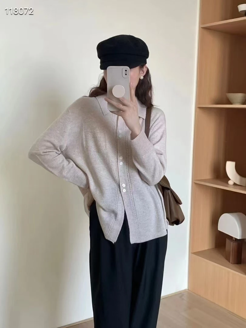 长袖针织衫时尚百搭99女装