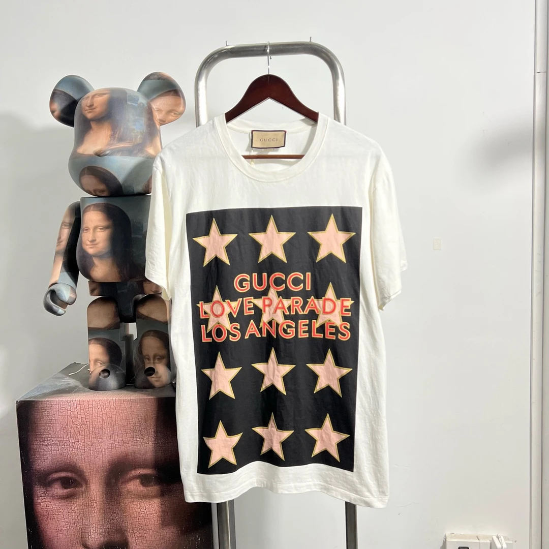 99新 GUCCI/古驰 五角星短袖 P3019 尺码：M 衣长74 胸围54 编码2