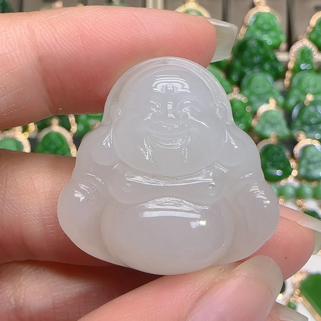 和田玉吊坠(不含链)未镶嵌