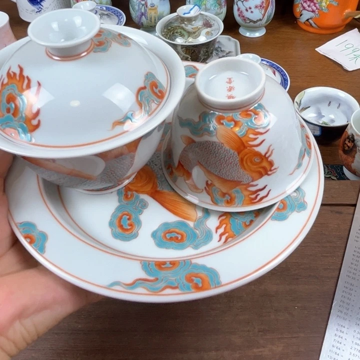 摆件景德镇陶瓷茶具36