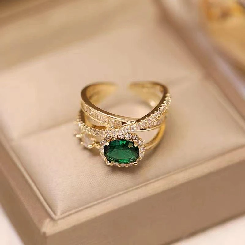 设计式款叠搭戒指ZD0070