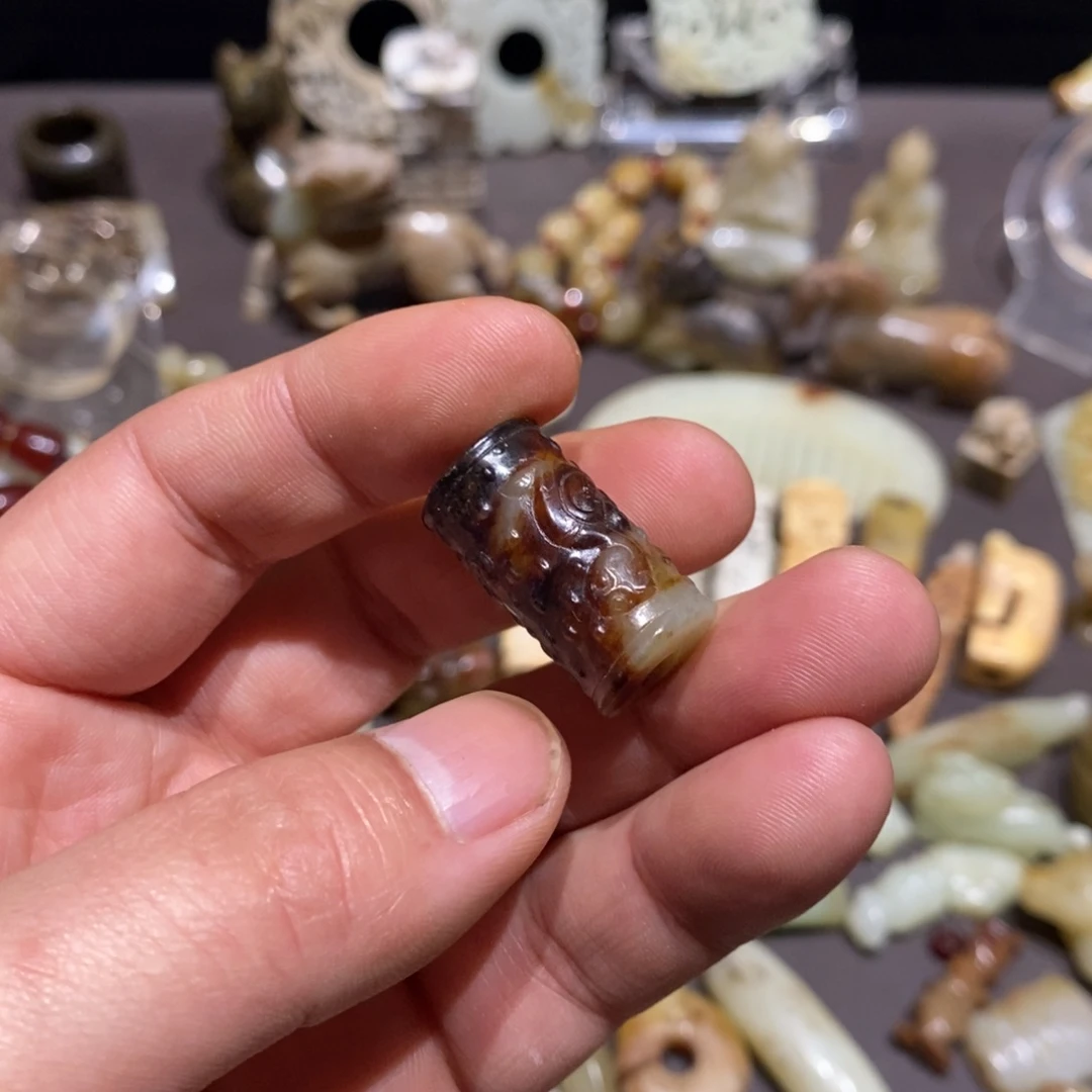 汉***都和田玉（糖玉）未镶嵌颈饰