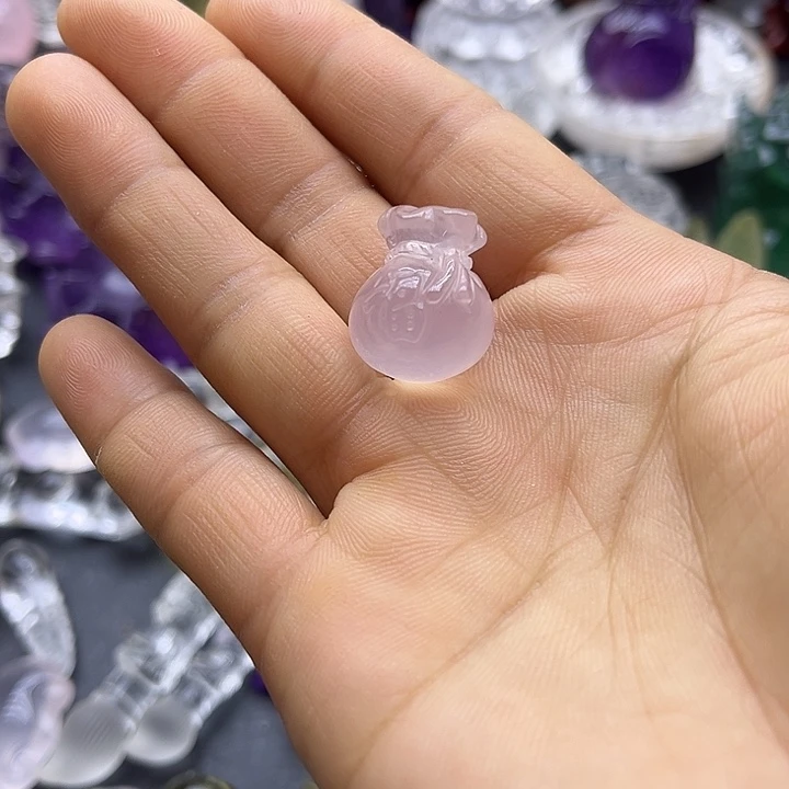 水晶摆件未镶嵌路**一吊坠