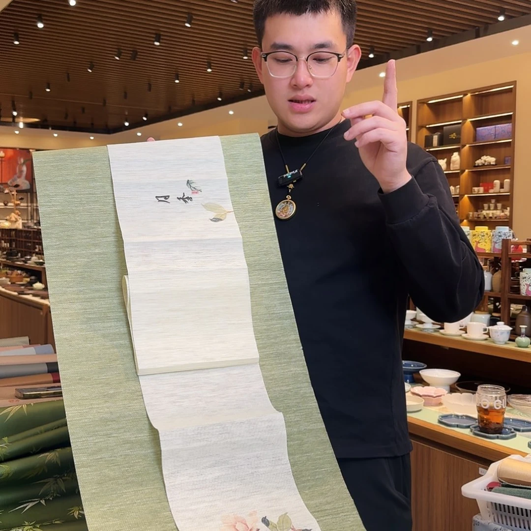 茶道配件月季白两米一