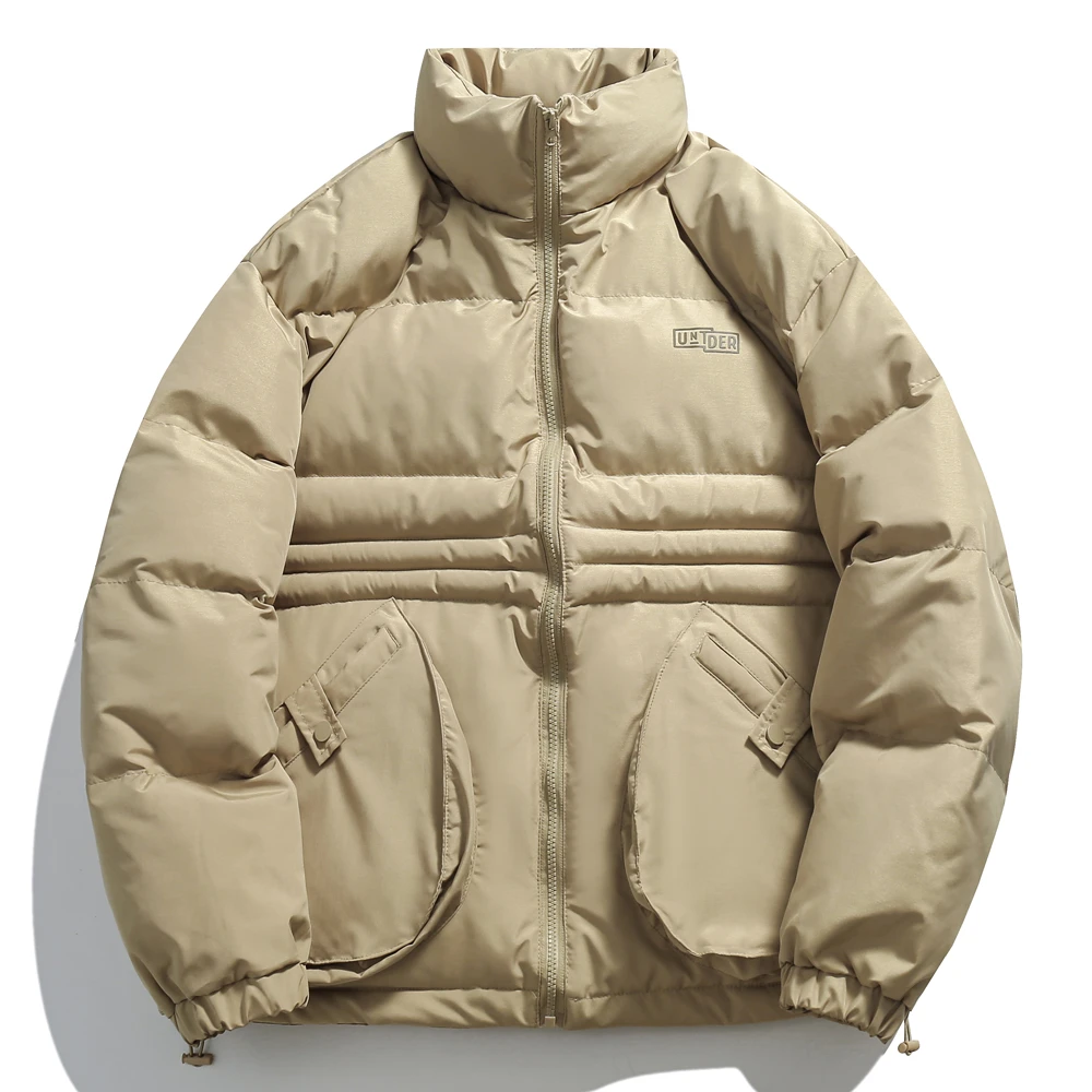 情侣宽松潮流棉服保暖棉衣立领冬季时尚休闲百搭M1179