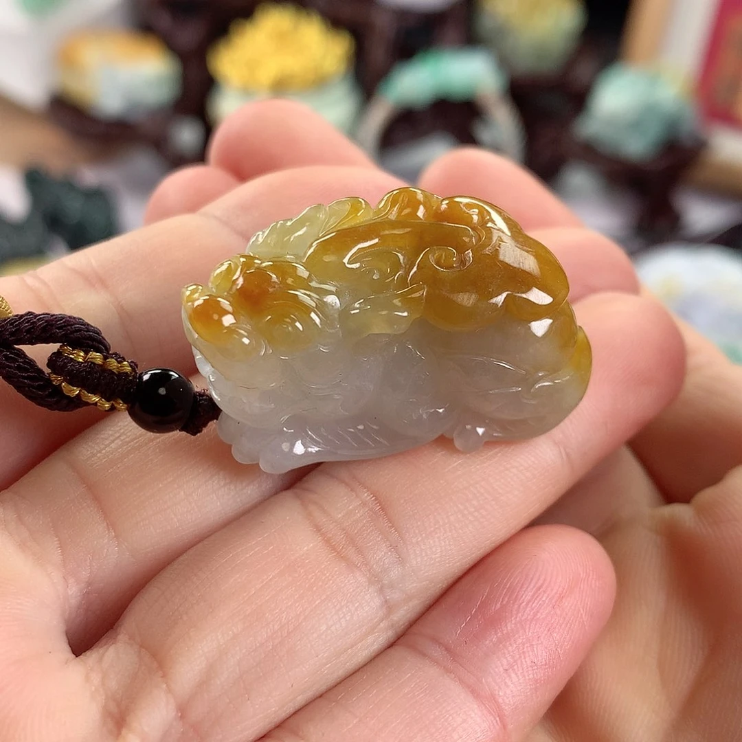 【闪购商品】翡翠颈饰未镶嵌翡翠貔貅