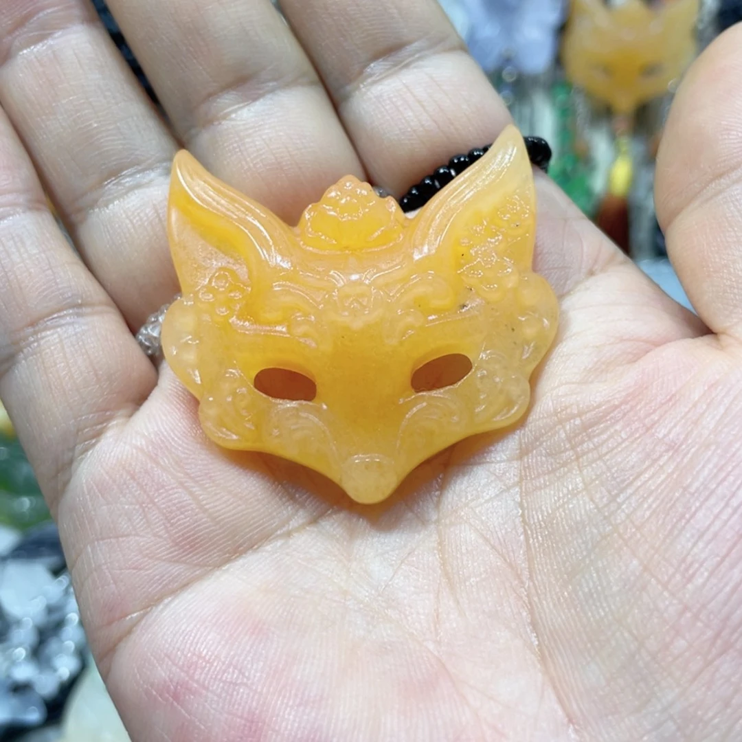 【闪购商品】未镶嵌岫玉颈饰雅****心40吊坠