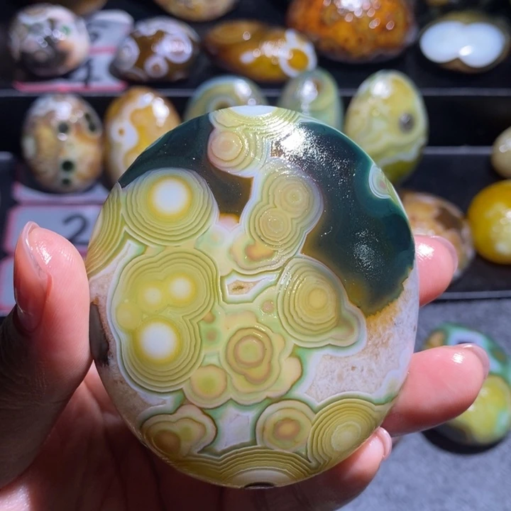 玛瑙/玉髓未镶嵌吊坠(不含链)97