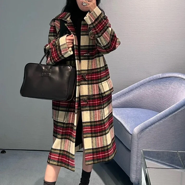 全新未使用 MIU MIU/缪缪 毛呢大衣外套/36码/Xsp32844