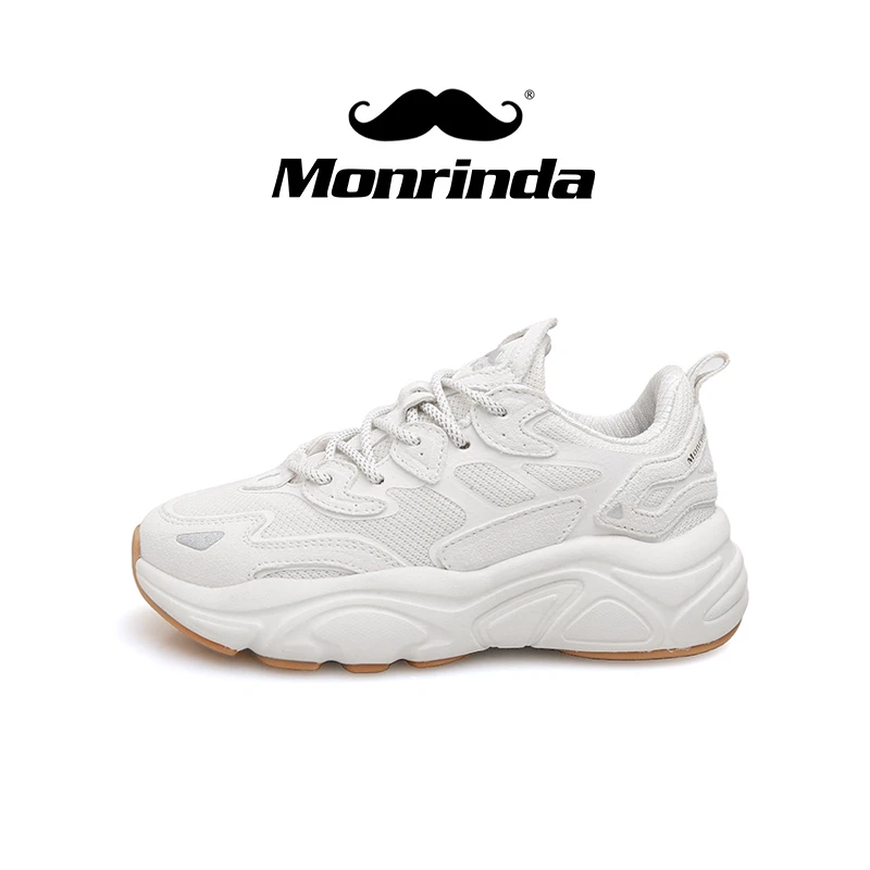 【韩国미린다】美年达专柜火星老爹鞋：男女反绒牛皮减震防滑耐磨休闲YQ