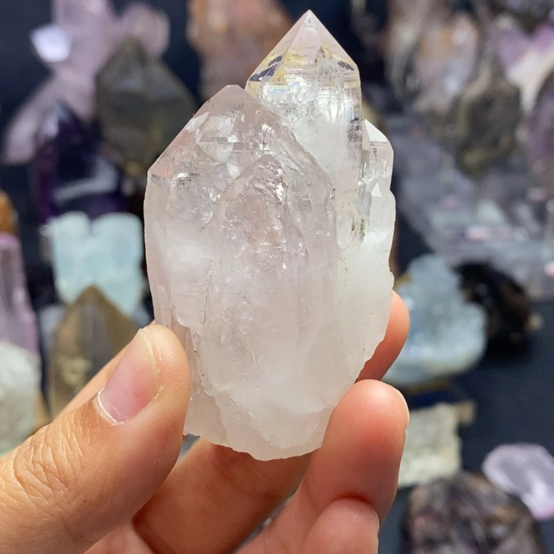 紫晶摆件未镶嵌巴基斯坦喜马
