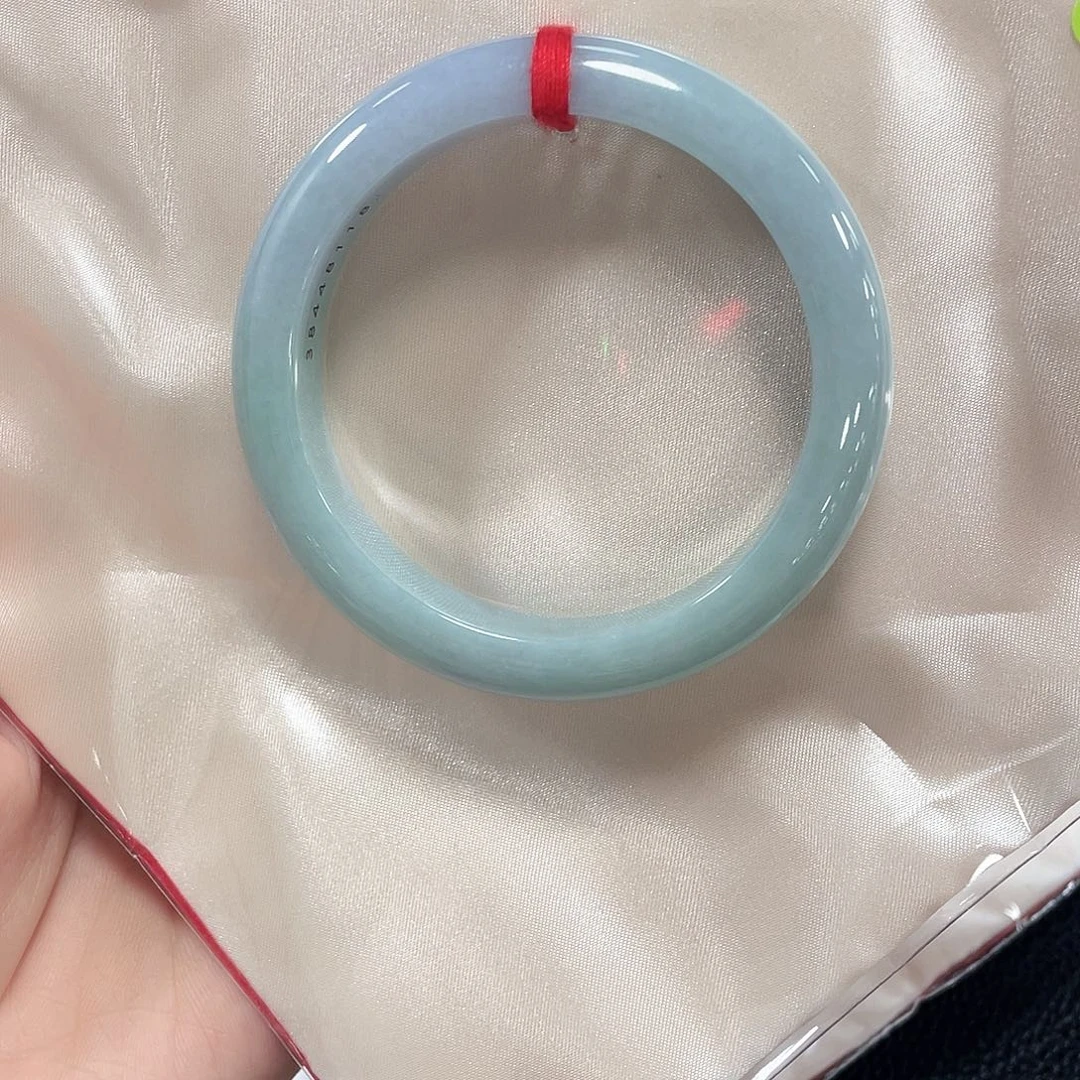 翡翠未镶嵌手镯天然缅甸A货翡翠手镯26号