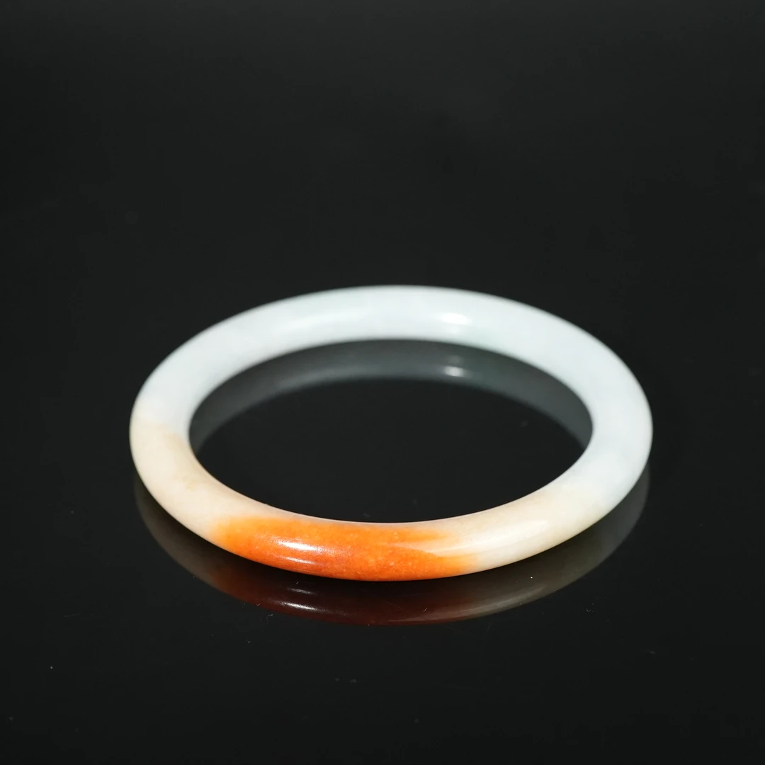 lot32清代红翡绿翠手镯