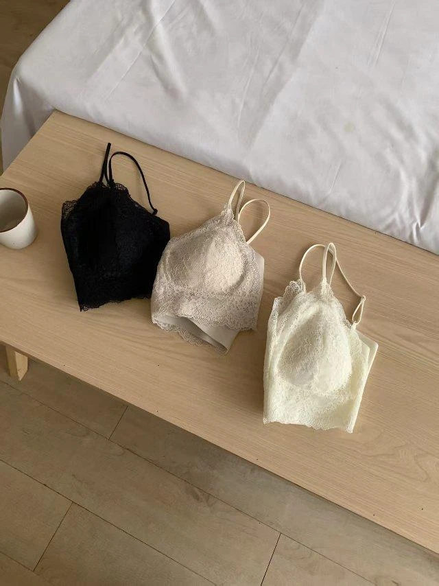 2533法式轻奢蕾丝大露背美背