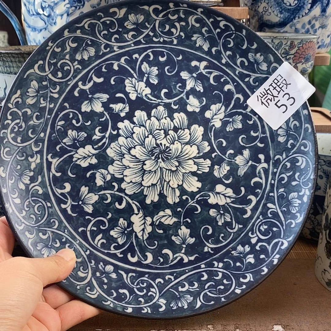 陶手工手绘青花高温陶瓷