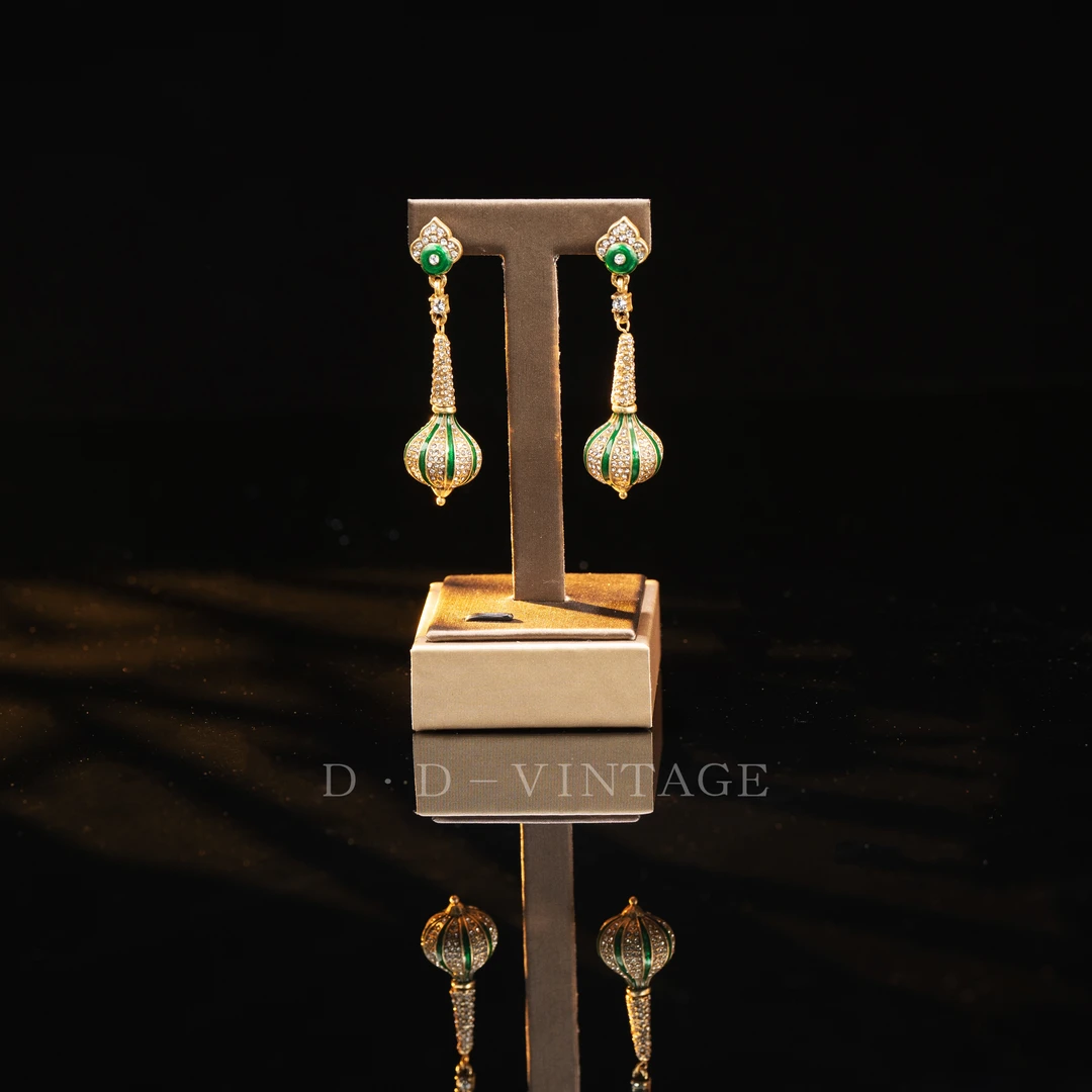 铜合金仿水晶耳饰 耳钉时尚镶嵌气质0157