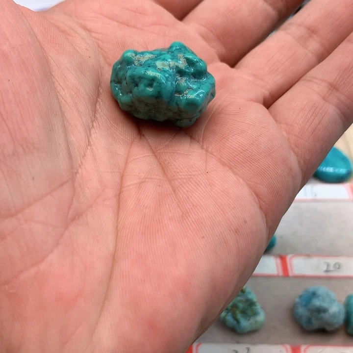 未镶嵌绿松石吊坠(不含链)