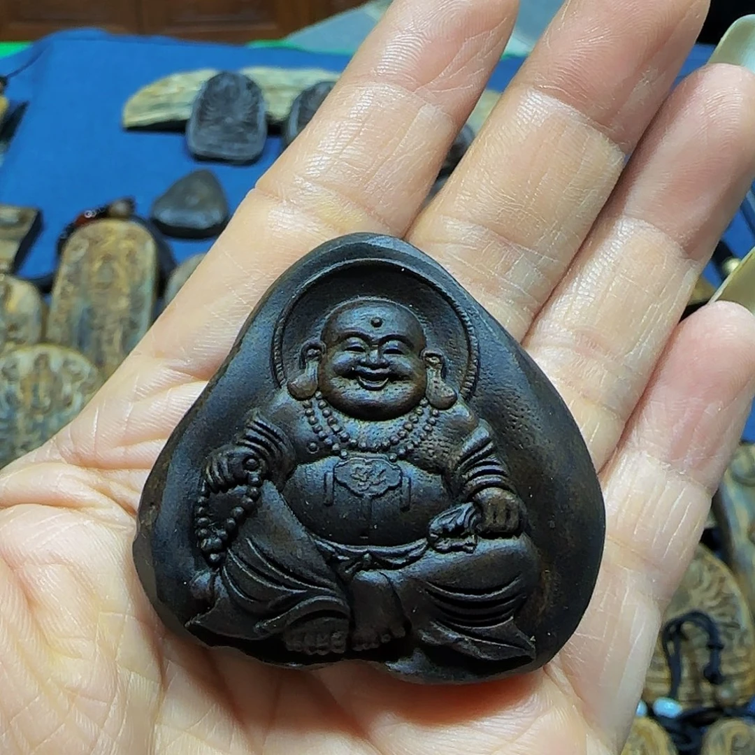 沉香沉香碎屑海南奇楠天然野老包头佛公10.3克