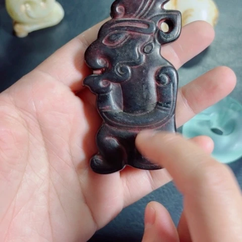 紫金钵盂菩提把件一个一个