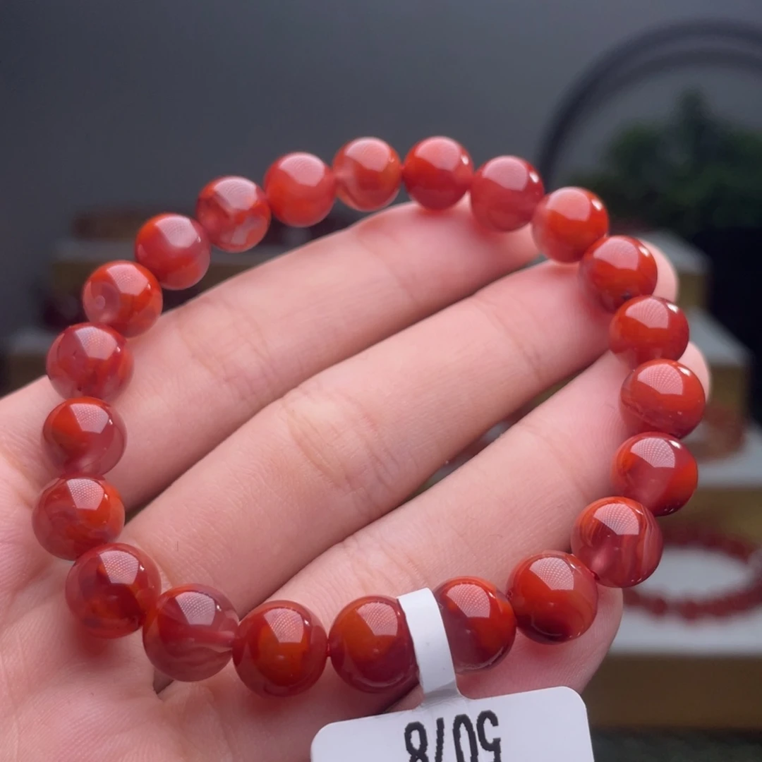 手链未镶嵌南红玛瑙5078