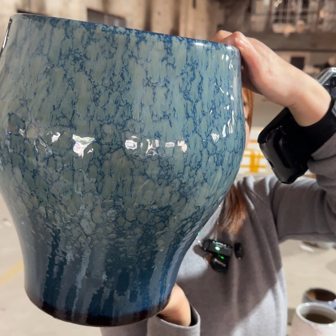 王嫂花盆1112-407高32口20