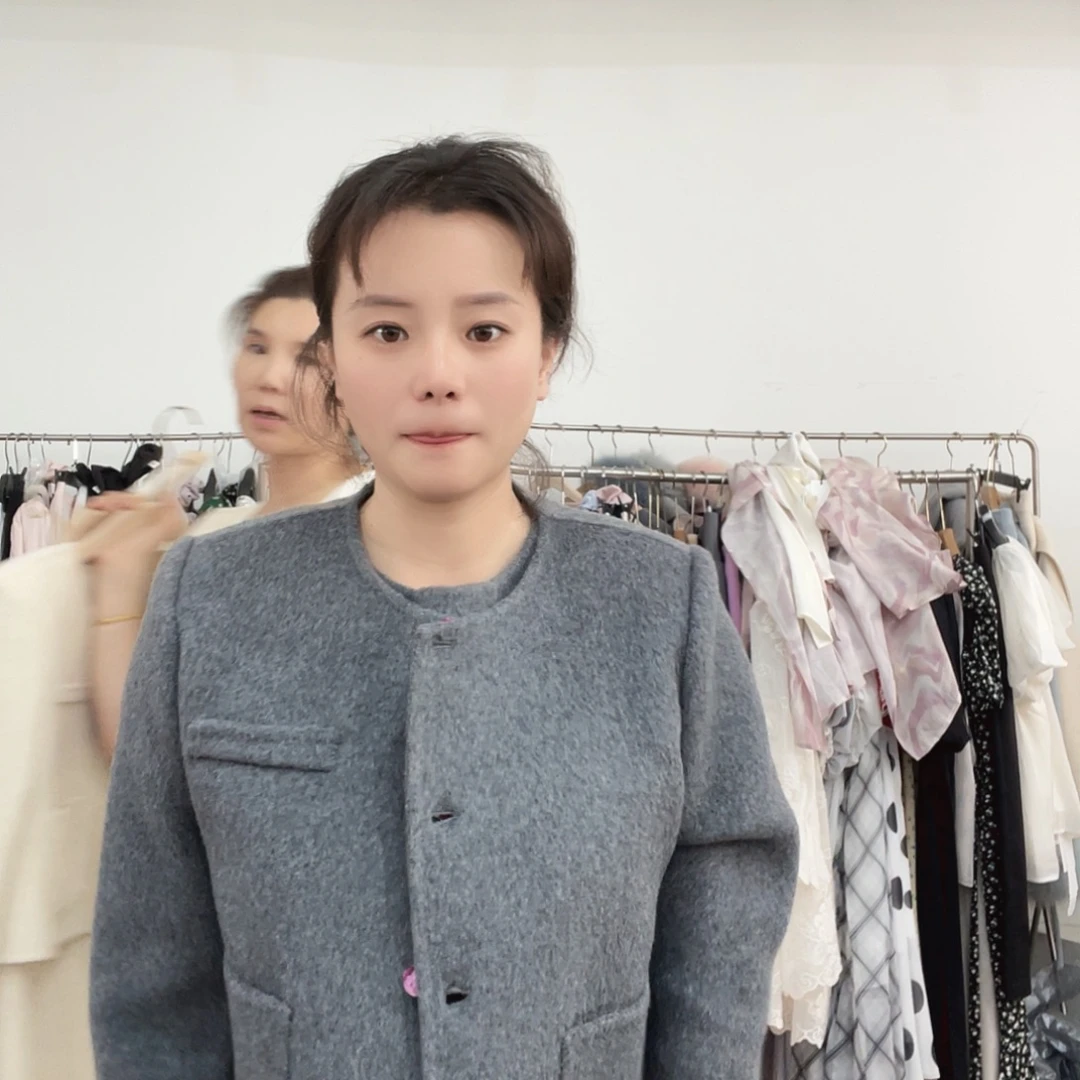 302成人灰色两件套55