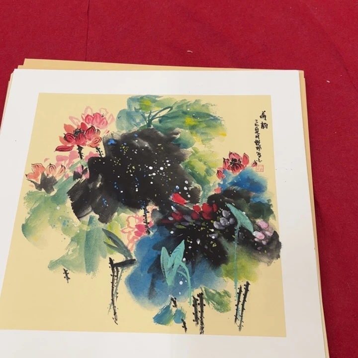 国画花鸟的翅膀是一个