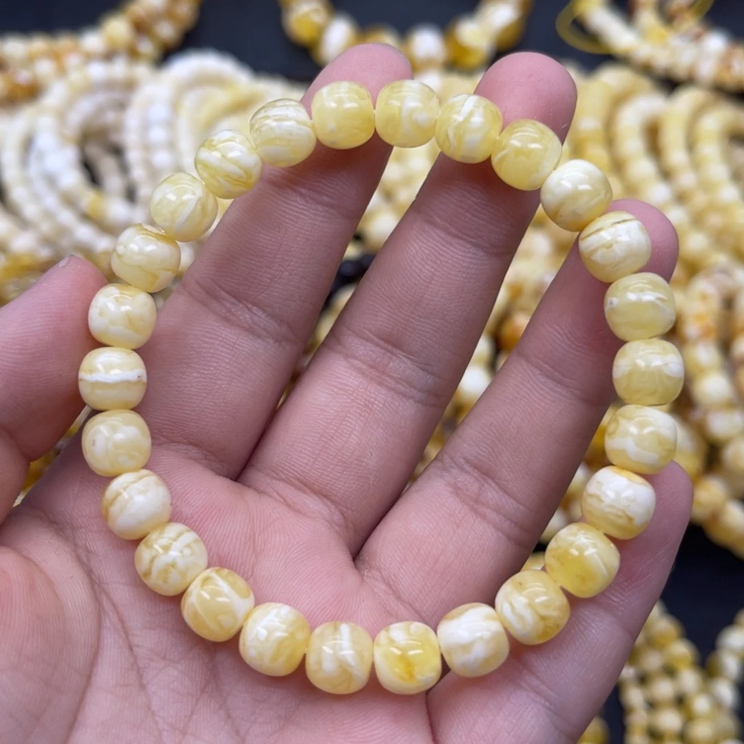 未镶嵌琥珀珠宝奇石8m（微瑕）