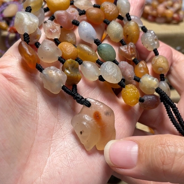 玛瑙/玉髓合金手链