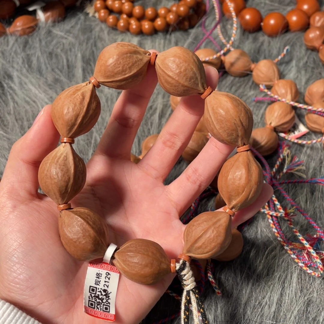 橄榄核手串2129边肚同尺